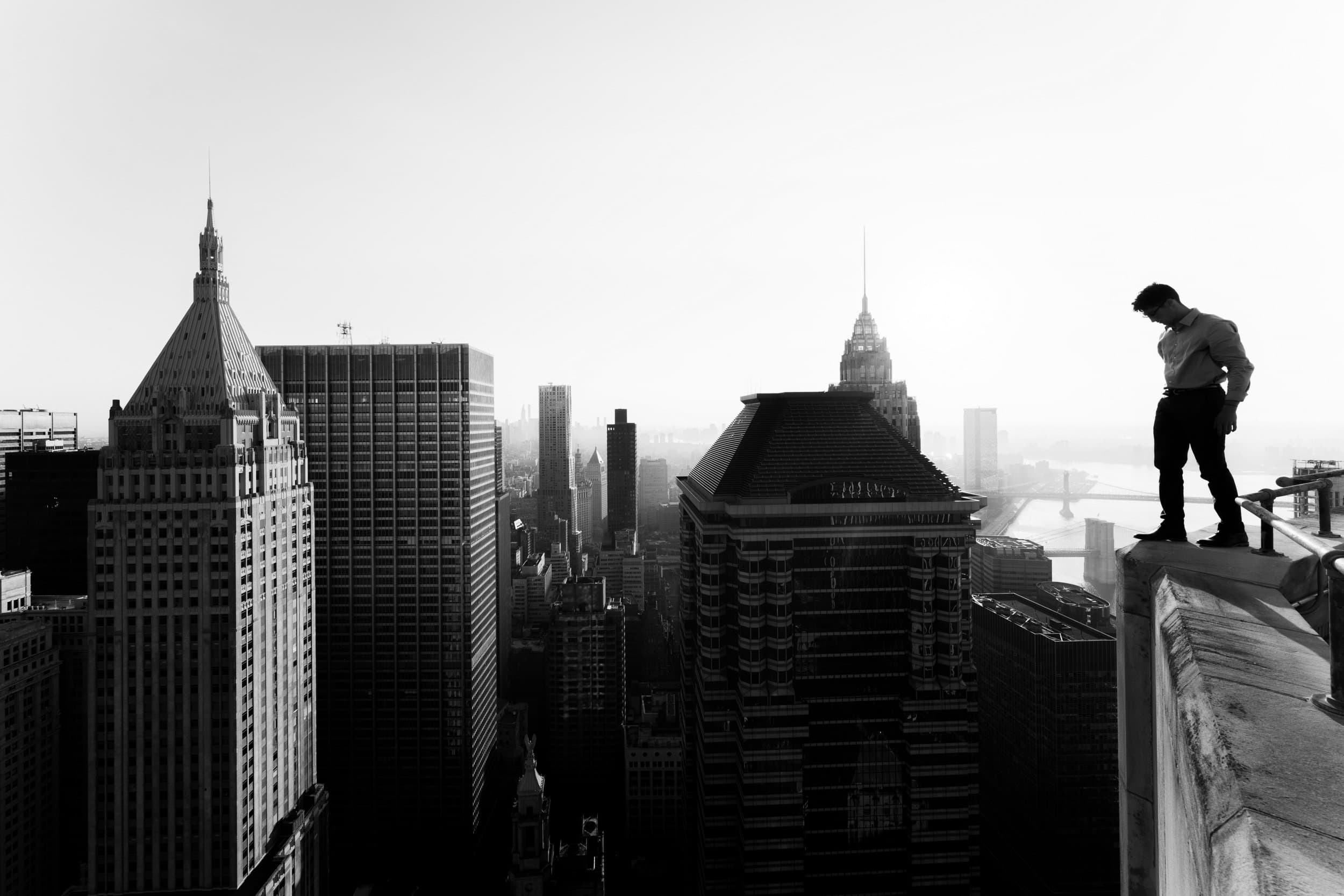 Clement Heck self-portrait