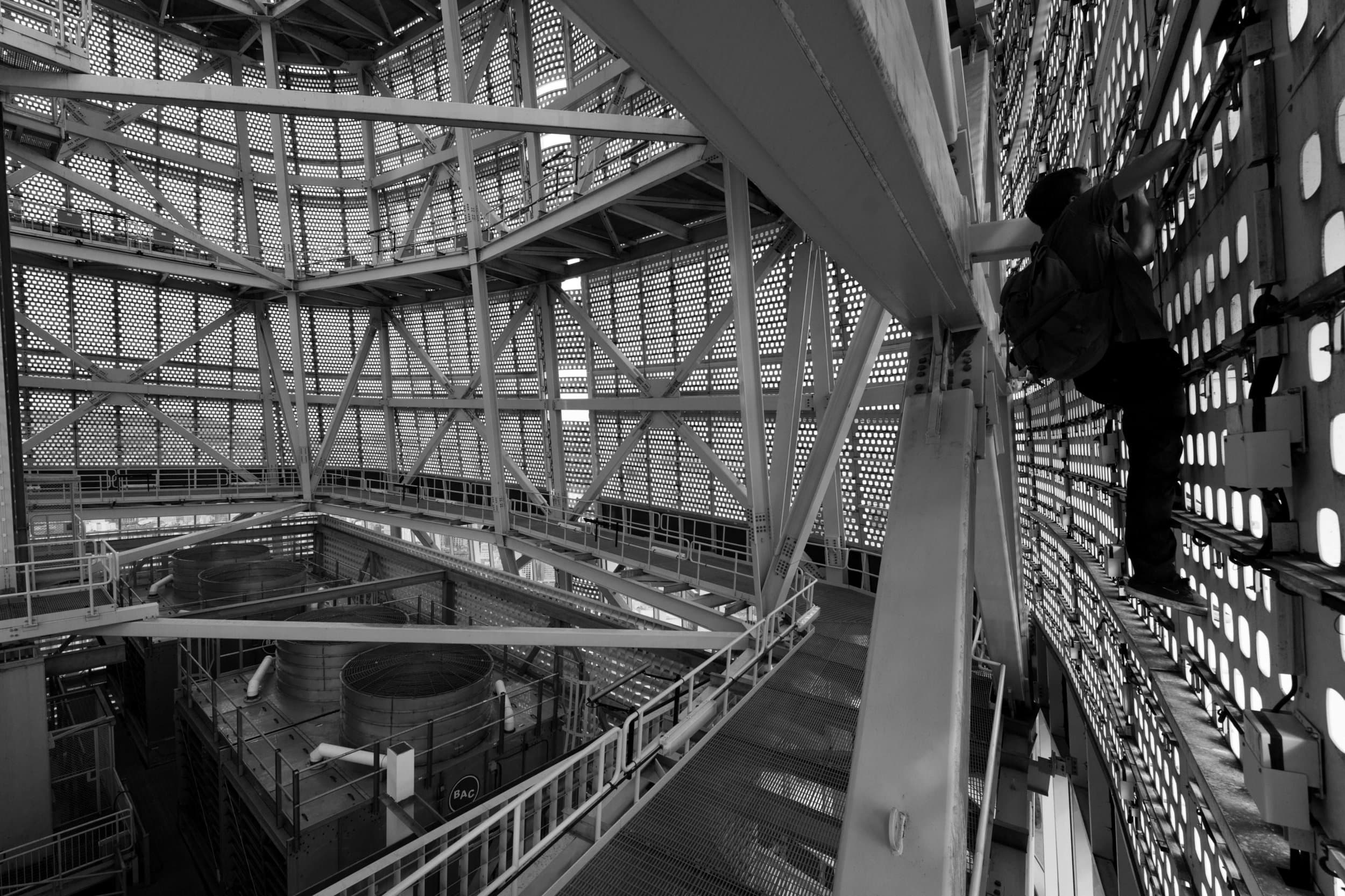 Trespassing Salesforce Tower