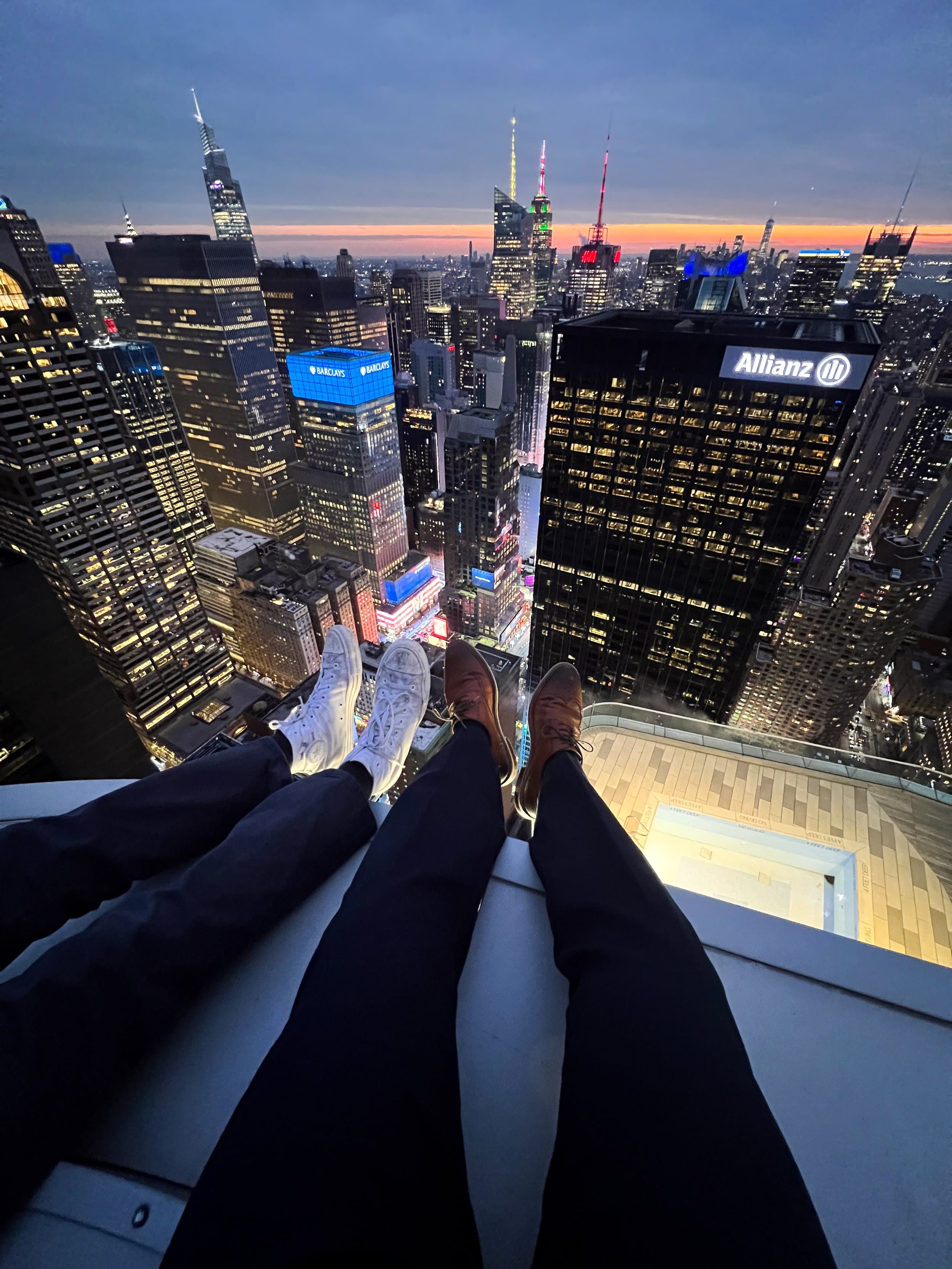 Two brothers in New York City